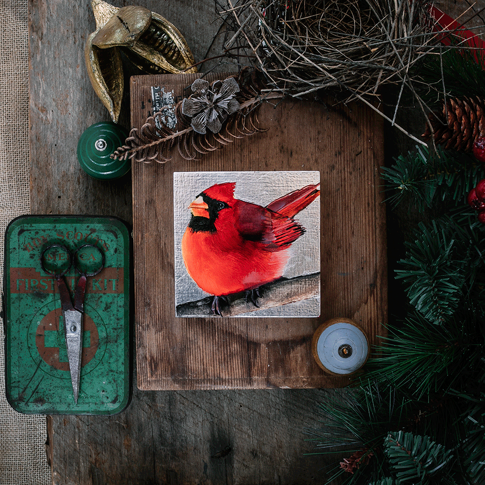 Christmas Cardinal 2024