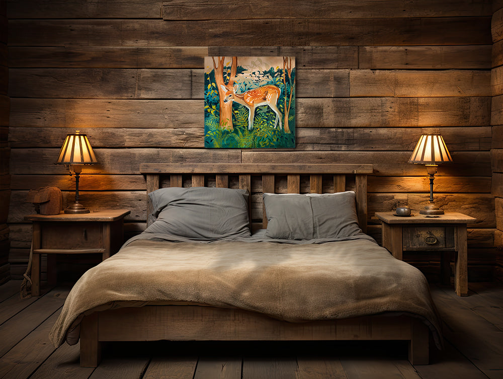 Deep Woods - Fawn 36 x 36