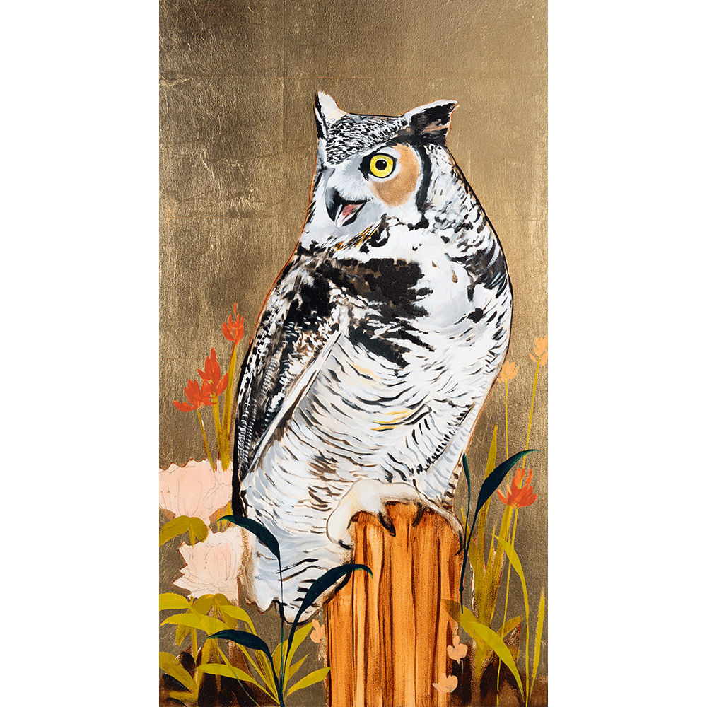 Great Horned Owl 32 x 18