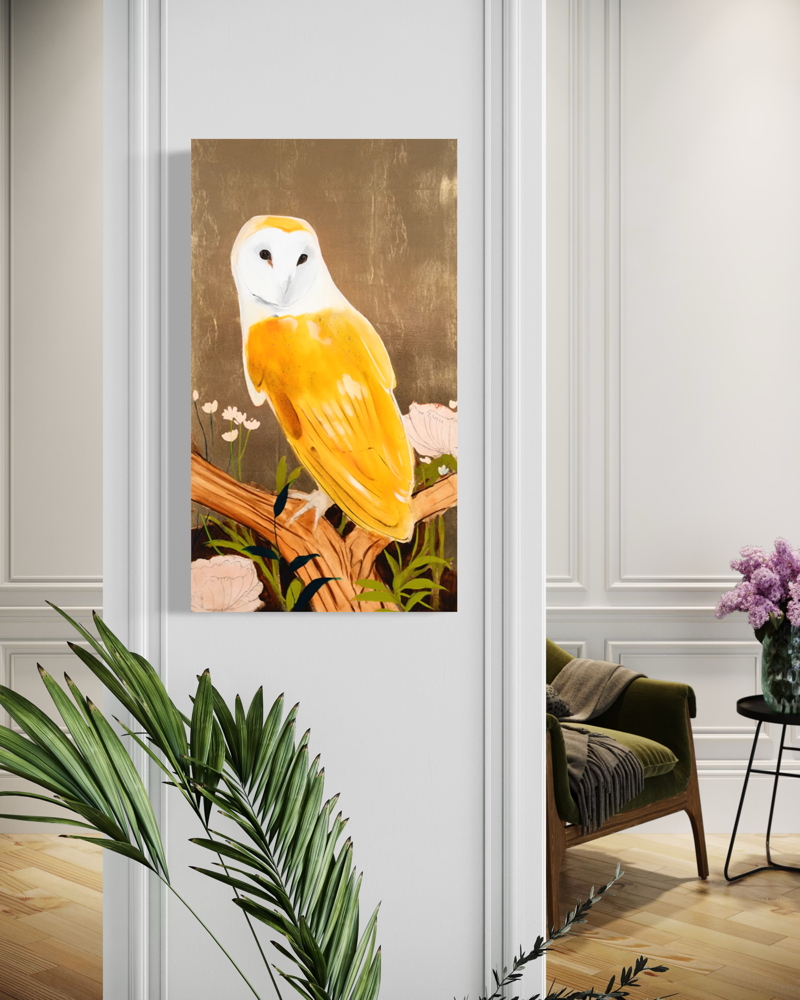Barn Owl 32 x 18