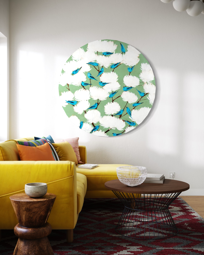 Blue on Blue 48 Diameter
