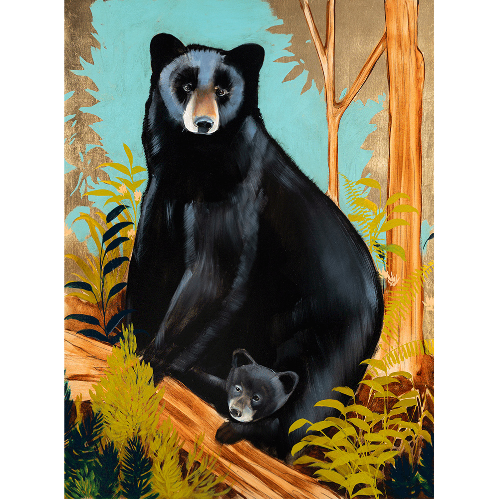 Mama & Cub 48 x 36
