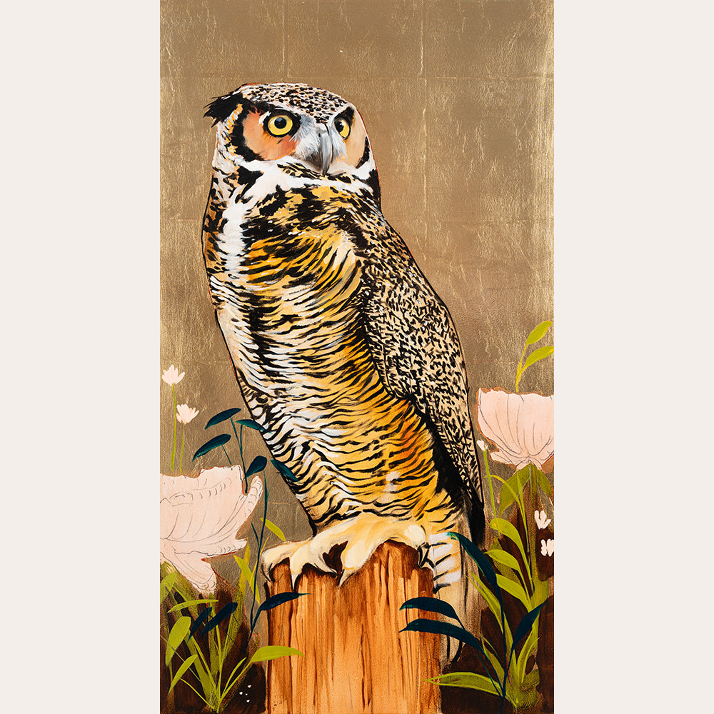 Great Horned Owl 32 x 18