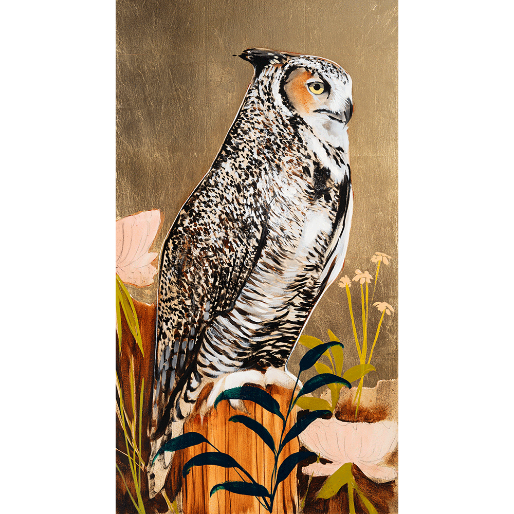 Great Horned Owl 32 x 18