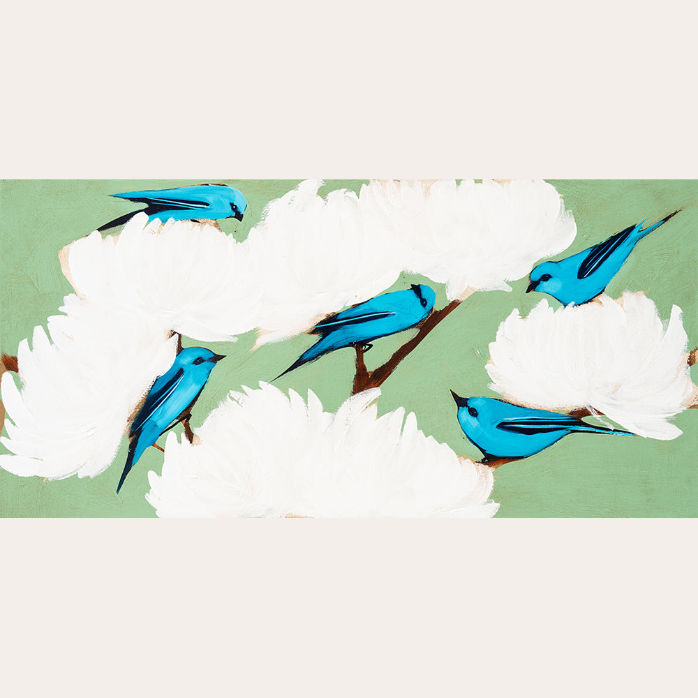Blue on Blue 12 x 24
