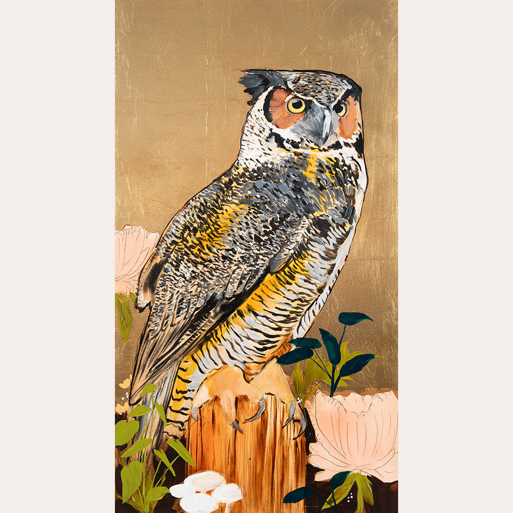 Great Horned Owl 32 x 18