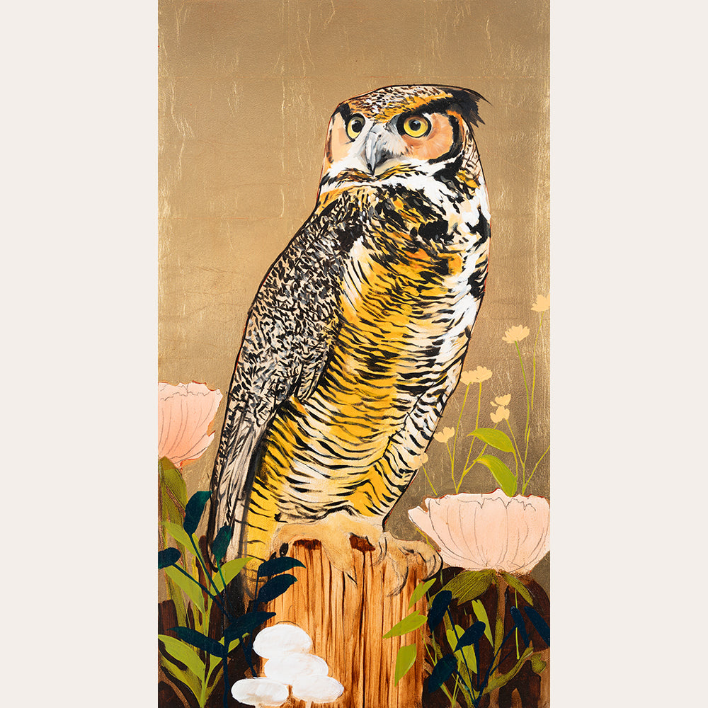 Great Horned Owl 32 x 18