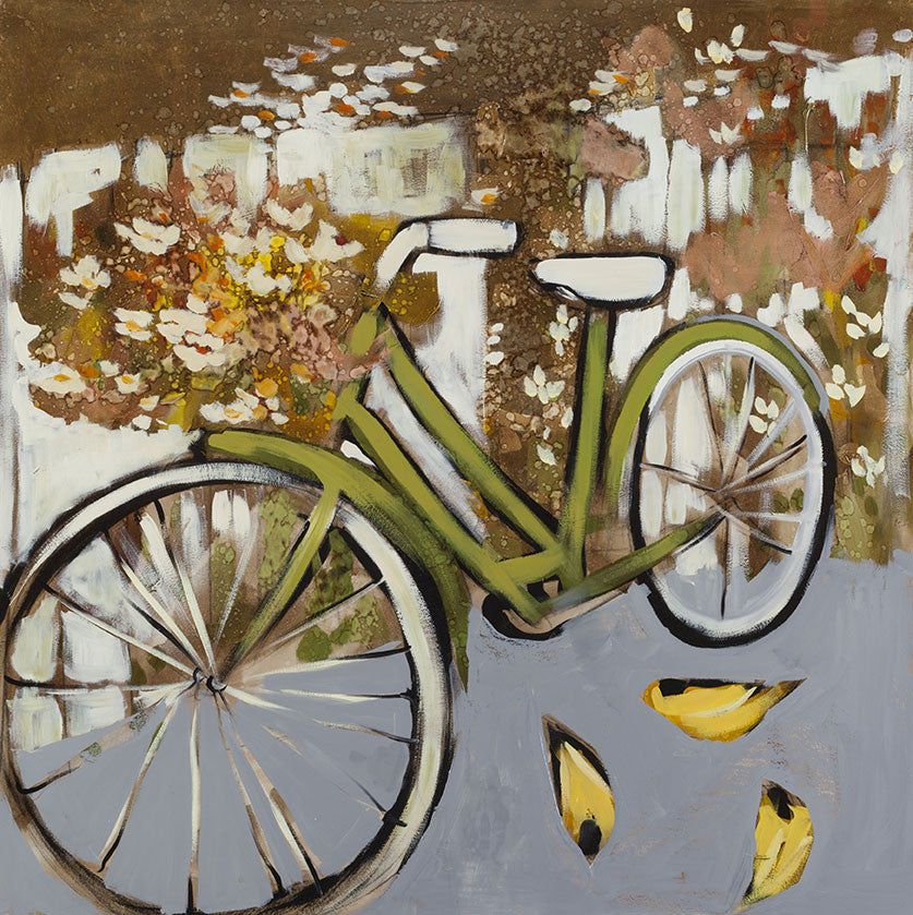 Green Bike 36x36