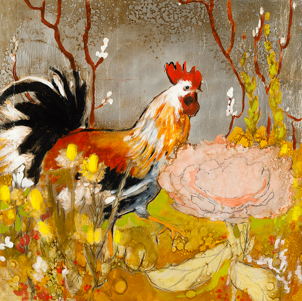 Rooster 24 x 24